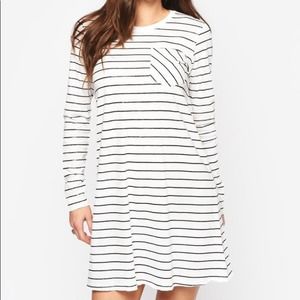 ATM Women’s Sparkle Striped Dress Women’s Size S NWT